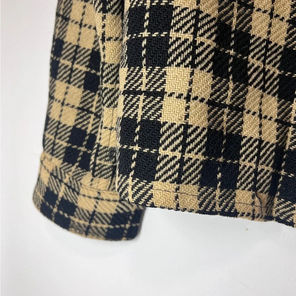 White Stag Checkered Plaid Shirt Jacket - Picture 6 of 12